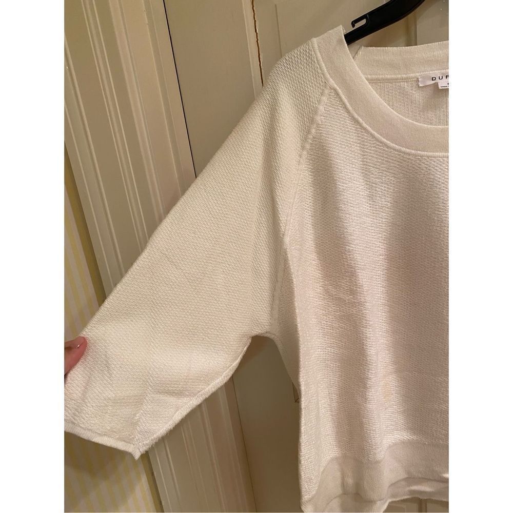 DUFFY Off White Sweater size small - Picture 4 of 7